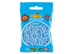 Hama Mini, pärlor, 2.000 stk., pastel isblå (97)