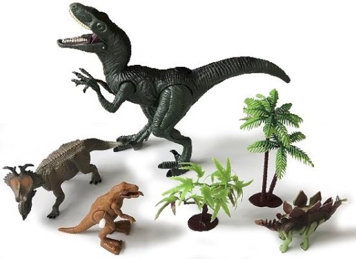 Dinosaur Universe, lekesett m/ Ljus och ljud, velociraptor