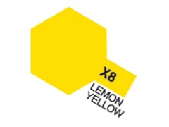 Tamiya Acrylic Mini X-8 Lemon Yellow