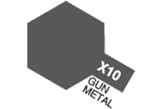 Tamiya Acrylic Mini X-10 Gun Metal