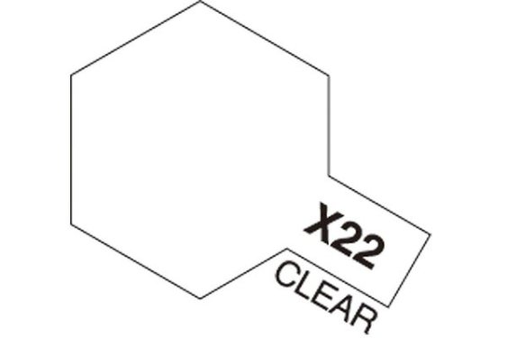 Tamiya Acrylic Mini X-22 Clear