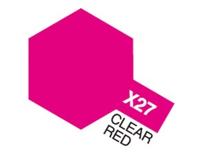 Tamiya Acrylic Mini X-27 Clear Red