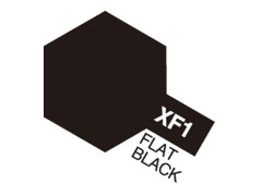 Tamiya Acrylic Mini Xf-1 Flat Black