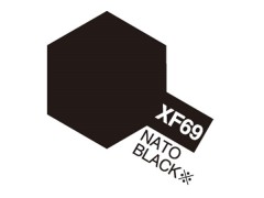 Tamiya Acrylic Mini Xf-69 Nato Black