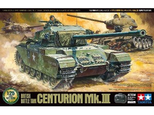 Tamiya British Battle Tank Centurion Mk.III Radiostyrd 1:25