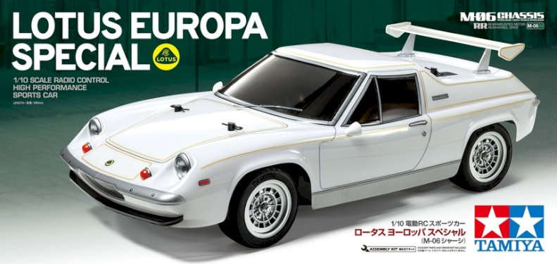 Tamiya, R/C Lotus Europa Special (M-06), 1:10