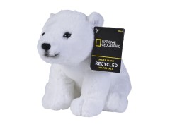 Disney National Geographic isbjørn teddy (25 cm)