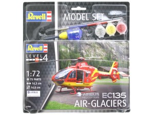 Revell Airbus EC135 Air-Glaciers Model Set 1:72