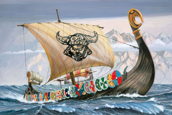 Revell, Modelsæt Vikingeskib, 1:50
