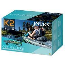Intex, Challenger K2, 2-pers. kajak m/ tillbehör