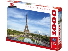 Dino, pussel, Eiffeltårnet, 1000 brikker