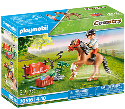 Playmobil Country, samlepony m/ tillbehör, connemara