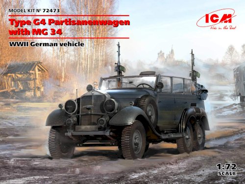 ICM, Type G4 Partisanenwagen w/ MG 34, 1:72