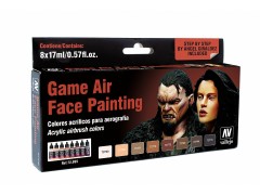 Vallejo Game Air Face Painting Colors 17 Ml.
