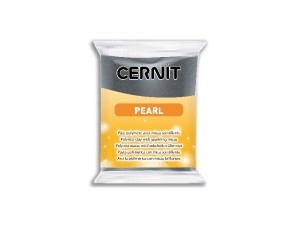 Cernit Pearl, 56 g, svart
