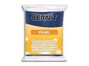 Cernit Pearl, 56 g, blå