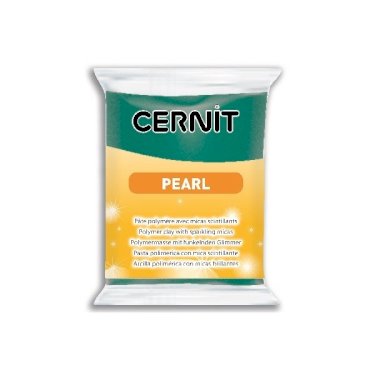 Cernit Pearl, 56 g, grön