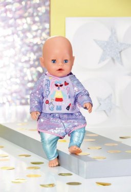 Baby Born Fashion, tøjsæt m/ pailetter, 1 sett, 43 cm
