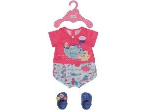 Baby Born, kort pyjamas m/ skor, 43 cm