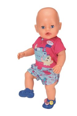 Baby Born, kort pyjamas m/ skor, 43 cm