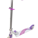 Funbee, sparkcykel m/ LED-hjul, pink/lila