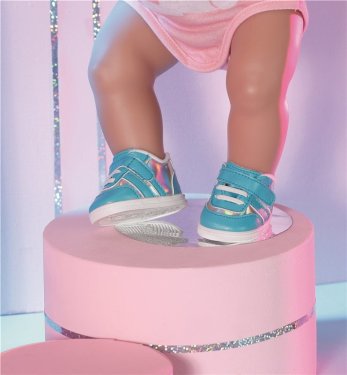 Baby Born, sneakers, turkos, 43 cm