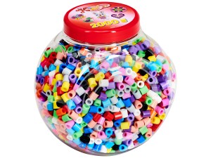 Hama Maxi, pärlor, 2.000 stk., 14 blandede färger