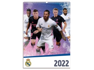 Mayland, vægkalender 2022, Real Madrid