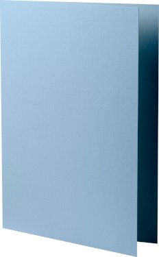 Papperix A5 Dobbeltkort 5-pakke Ljusblå 