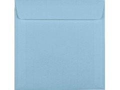 Papperix Kvadratiske Kuverter 5-pakke Ljusblå 