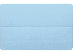 Papperix Bordkort, dobbelte 10-pakke Ljusblå 