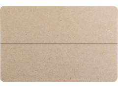 Papperix Bordkort, dobbelte 10-pakke Natur