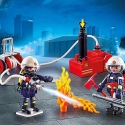 Playmobil City Action, brandmænd m/ vandpumpe