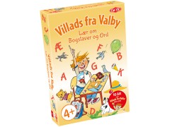 Villads från Valby, Lær om bogstaver och ord, spil