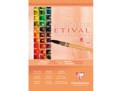 Clairefontaine, Etival, akvarelblok, A3, 300 g/m2, 10 ark