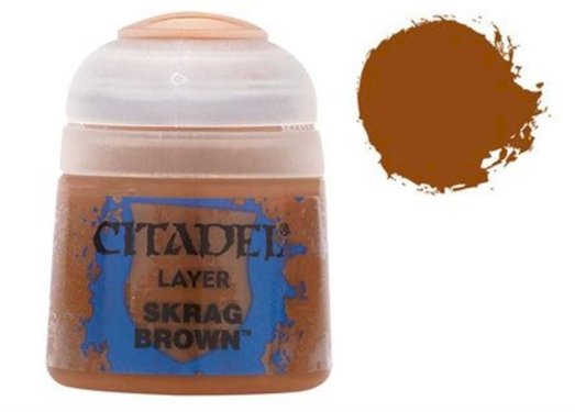 Citadel, layer paint, Skrag Brown, 12 ml