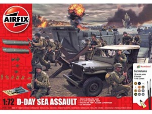 Airfix, presentask, D-Day Sea Assault, 1:72