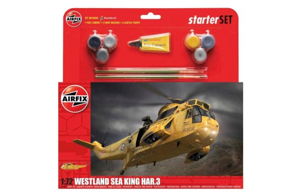 Airfix, modelsæt, Westland Sea King Har. 3, 1:72
