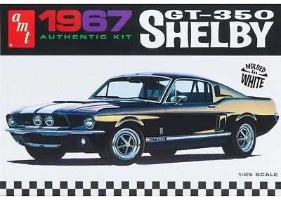 AMT 1967 Shelby GT350 White - 1:25