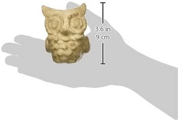 Décopatch, papmachéfigur, owl, 10 cm