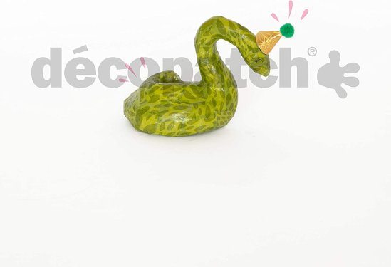 Décopatch, papmachéfigur, slange, 9 cm