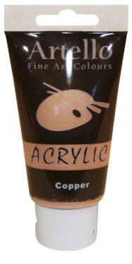 Artello Acrylic, 75 ml, Copper