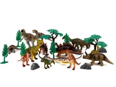 Animal Planet, dinosaurer och tillbehör, 30 delar