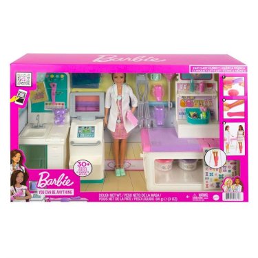 Barbie, lægeklinik m/ docka och tillbehör