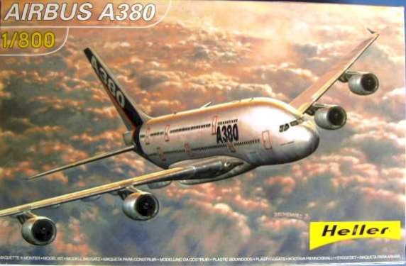 Heller, Airbus A380, 1:800