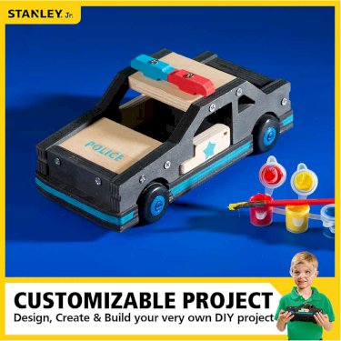 Stanley Jr., byggesæt, polisbil