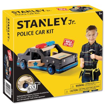 Stanley Jr., byggesæt, polisbil