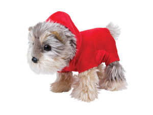 My puppy parade outfit - Röd Hoodie