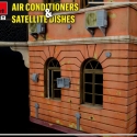 MiniArt, varmepumper/air condition & paraboler, 1:35