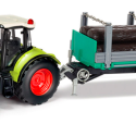 Claas-traktor m/ anhænger, 1 sett, 1:32